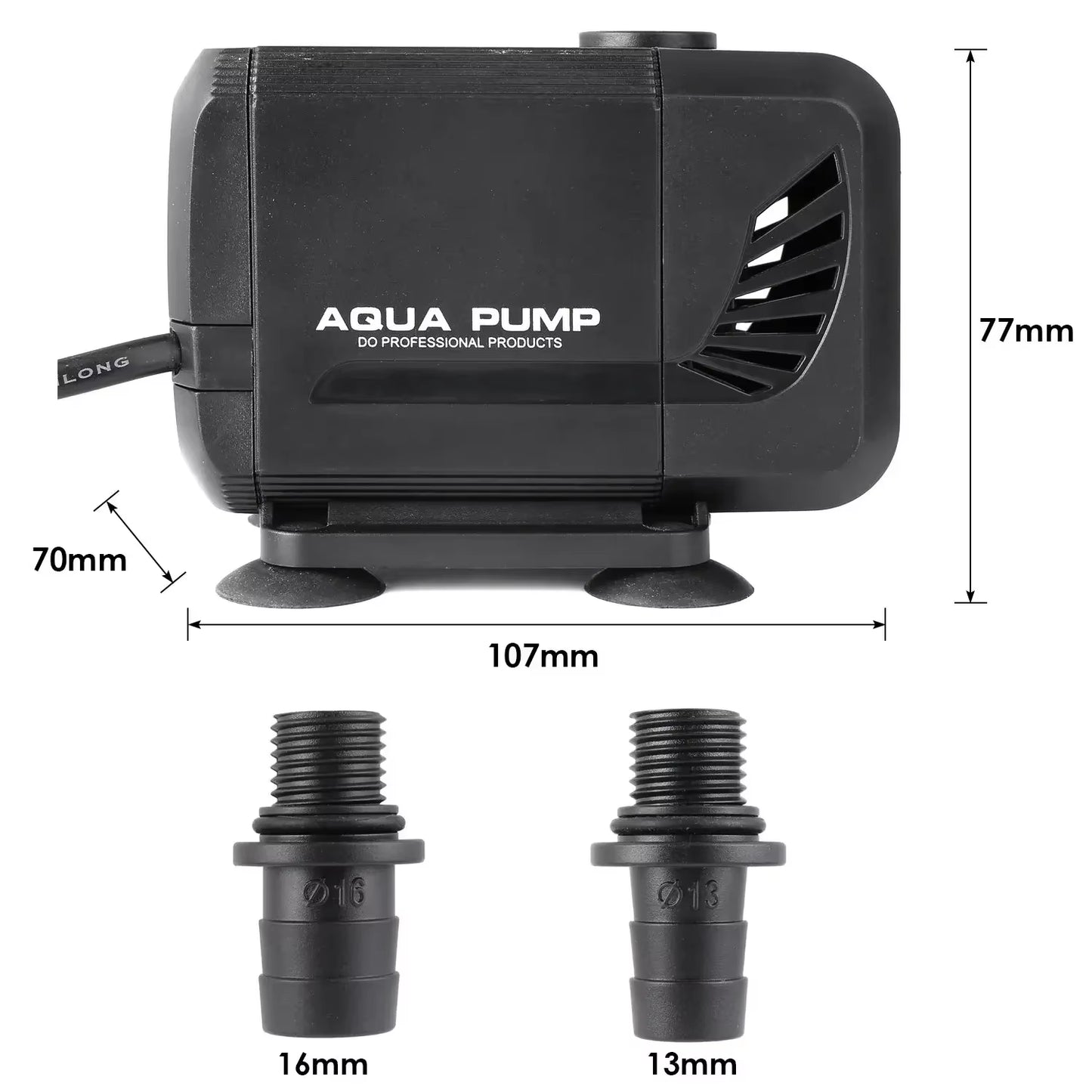 Submersible Water Pump for Pool Pond Aquarium Fish Tank Water Feature Fountain